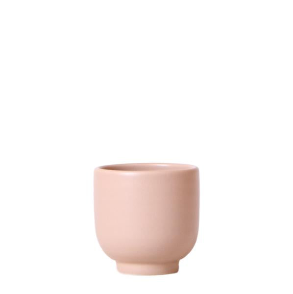 Kolibri Home | Glazed bloempot - Zandkleurige keramieken sierpot met glans - Ø6cm  BotanicBridge