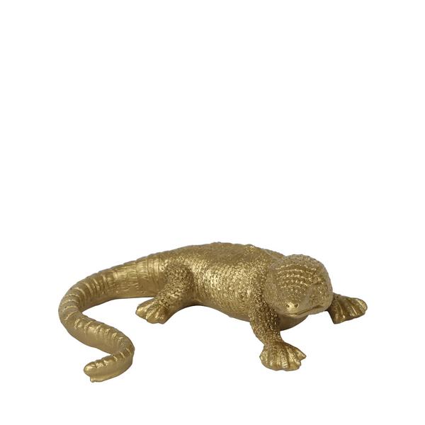 Kolibri Home | Ornament - Gouden decoratie Lizard  BotanicBridge