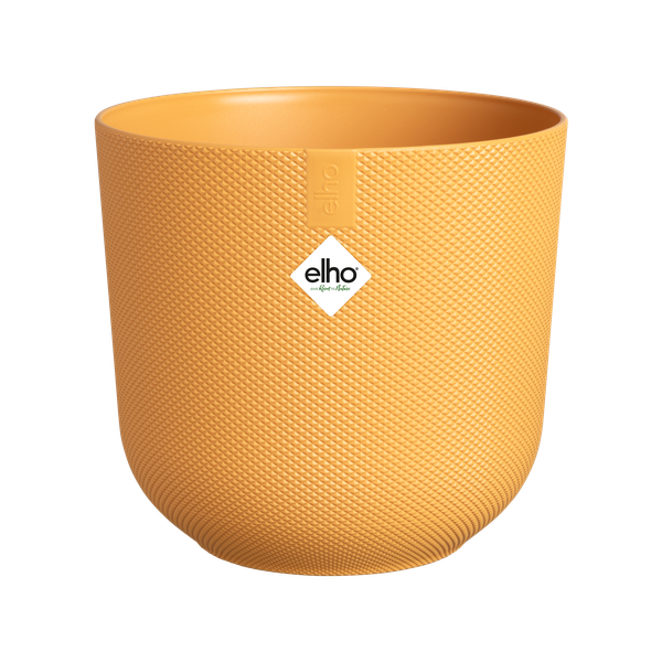 Pot elho Jazz Round amber yellow - D14 x H13  BotanicBridge