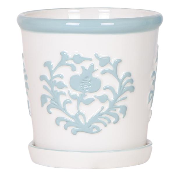 Kolibri Home I Malaga pot - Turquoise - Ø12cm  BotanicBridge