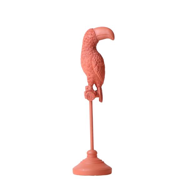 Kolibri Home | Ornament - Decoratie beeld Toucan - Terracotta  BotanicBridge