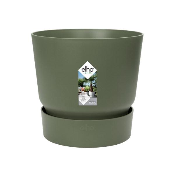 Pot elho Greenville Round groen - D14 x H13  BotanicBridge