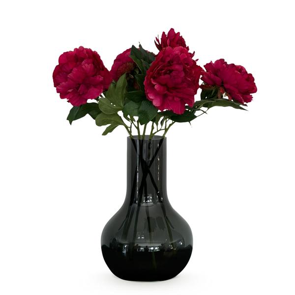 Kunstbloemen Solo - Dark Pink - Peonies - x 5 - 65cm  BotanicBridge