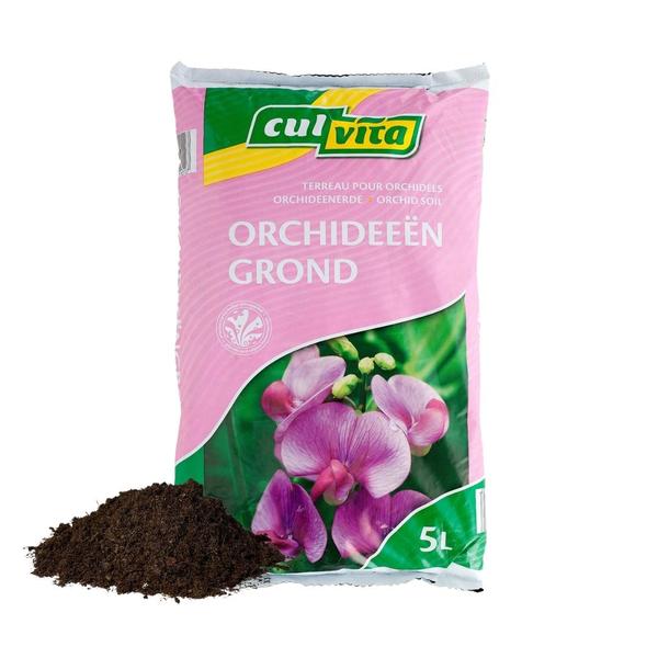 Culvita - Orchidee grond 5 liter - potgrond geschikt voor Orchidee  BotanicBridge