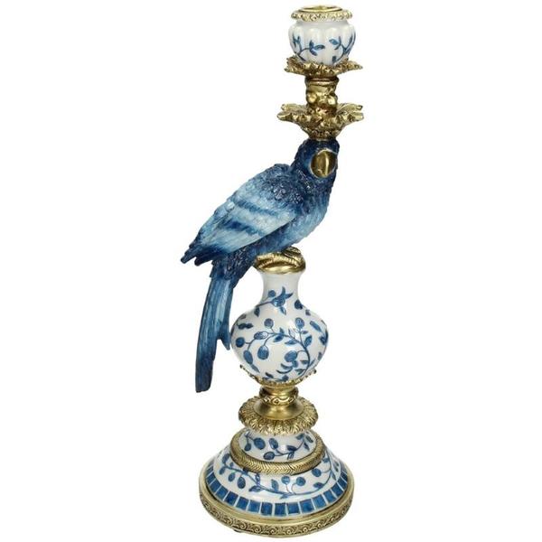 Kandelaar - Dutch Blue Parrot ↑ 40 cm - Rechts  BotanicBridge