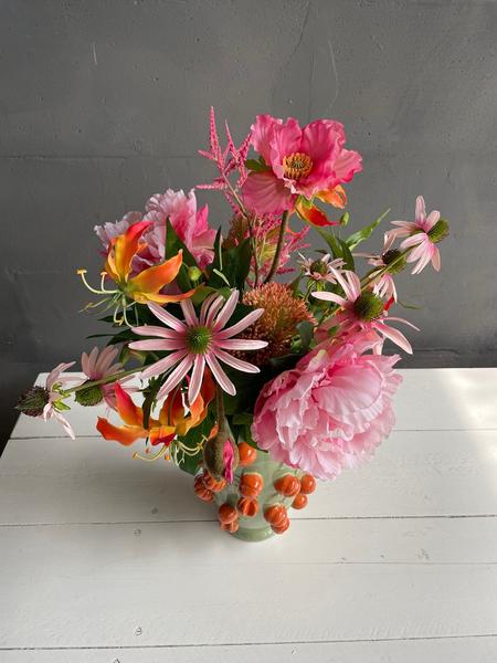 Kunstbloemen - Boeket L - Sparkling Pink - 80cm  BotanicBridge