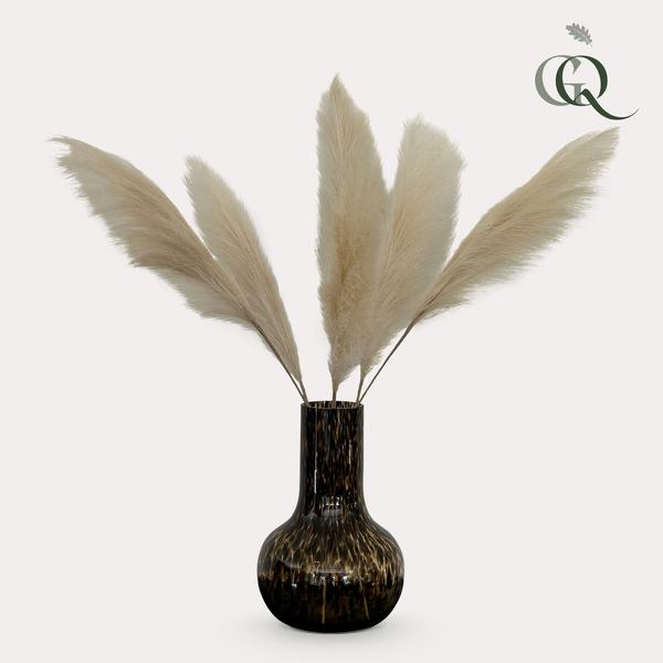 Kunstbloemen Solo - Crème - Pampas Plumes - x 6 - 115cm  BotanicBridge