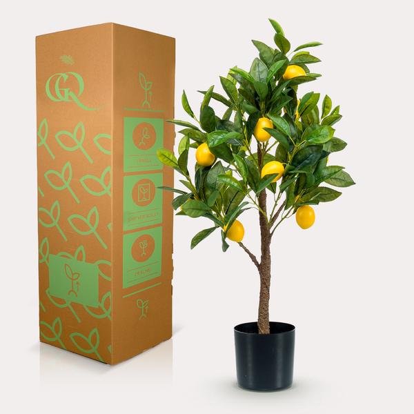 Kunstplant - Citrus Limonia - Citroenboom - 75 cm  BotanicBridge